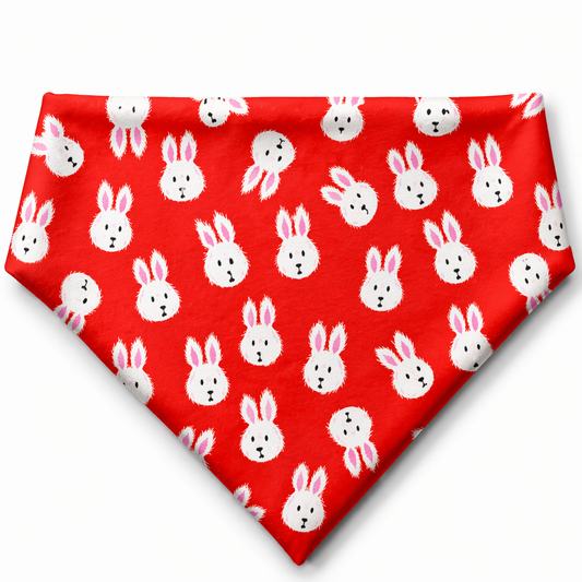 Rosie Bunny & Blush Hearts Reversible Bandana