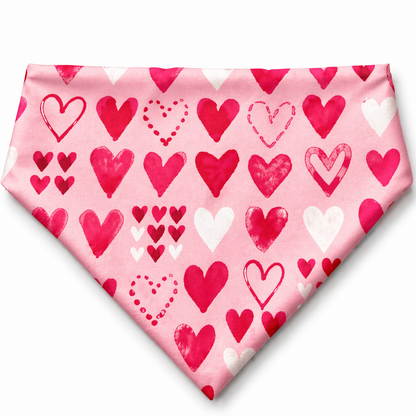 Rosie Bunny & Blush Hearts Reversible Bandana