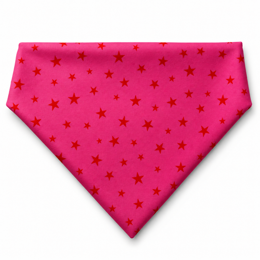 Pink Star Bandana