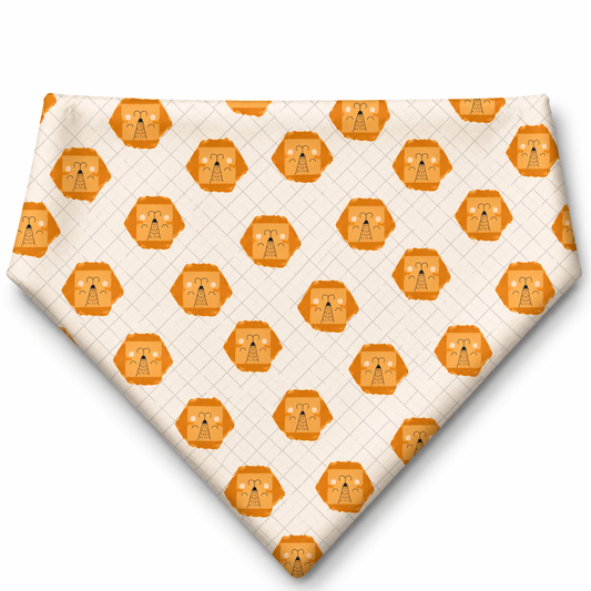Golden & Honey Leo Reversible Bandana