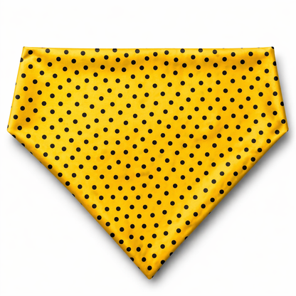 Yellow Spring with dots Bandana